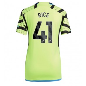 Arsenal Declan Rice #41 Replica Away Stadium Shirt for Women 2023-24 Short Sleeve